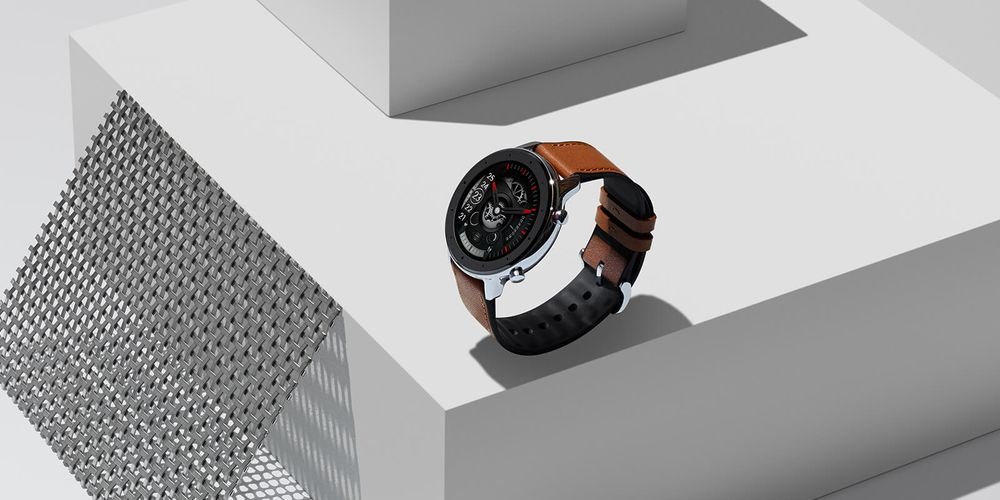 Chytré hodinky Amazfit GTR 42 mm - Cherry Blossom Pink
