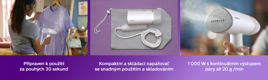Ruční napařovač oděvů Philips 3000 Series STH3020/10