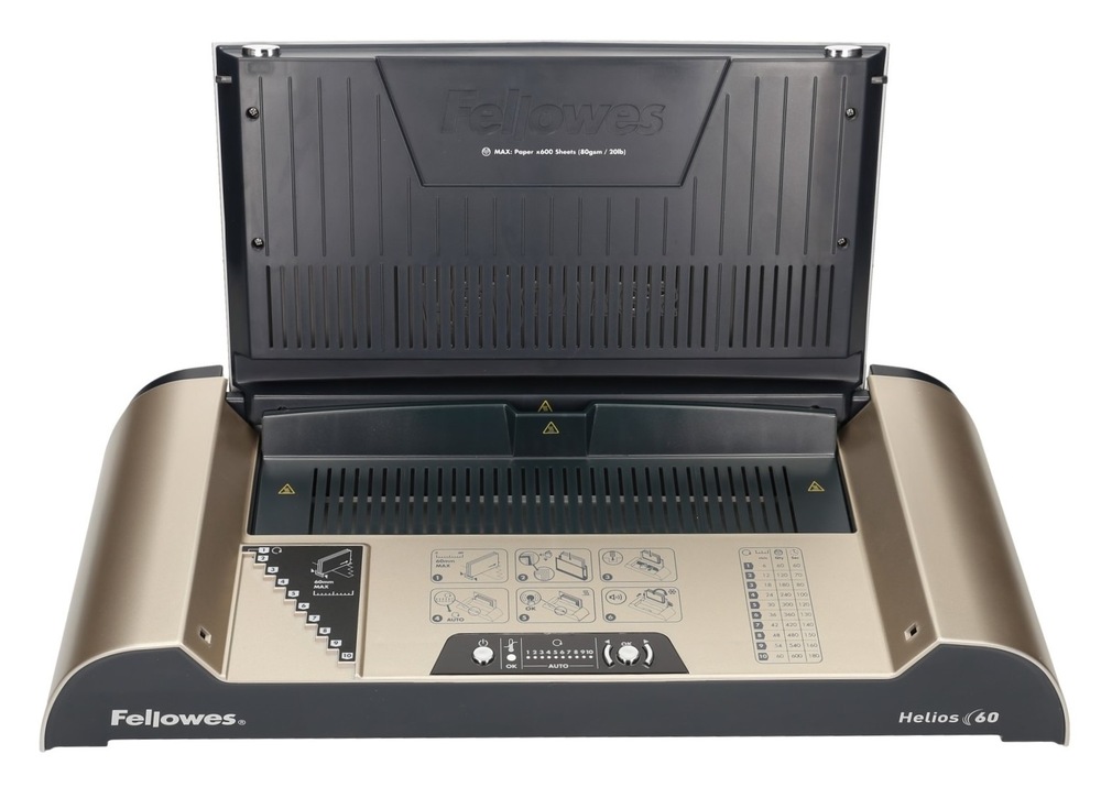 Vazač Fellowes Helios 60, termovazba černý/šedý Vazač Fellowes Helios 60, termovazba černý/šedý