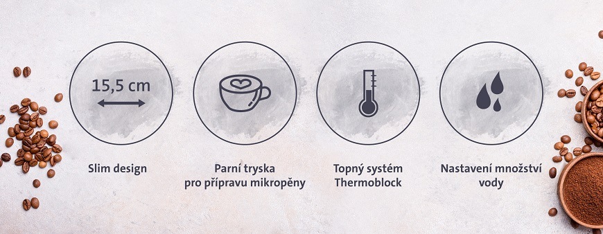 Espresso ETA Coffito 0175 90000, topný systém