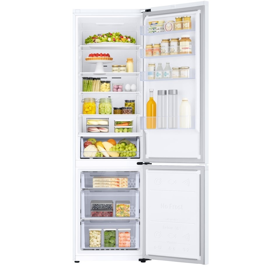 Chladnička s mrazničkou Samsung RB38C600EWW/EF bílá Chladnička Samsung RB38C600EWW/EF – design