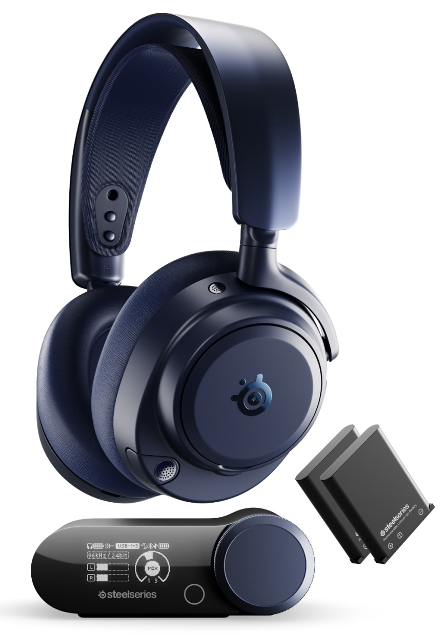 Herní headset SteelSeries Arctis Nova Pro Omni s externí základnou