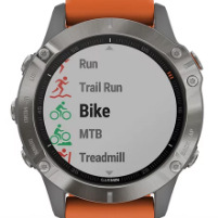 Chytré hodinky Garmin fenix6 Glass černé/stříbrné Chytré hodinky Garmin fenix6 Glass černé/stříbrné