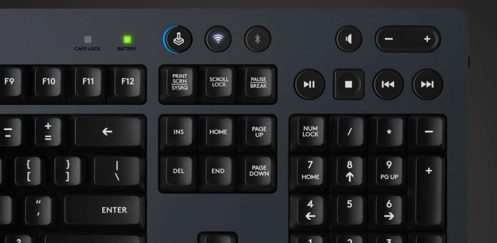 Klávesnice Logitech Gaming G613 Lightspeed US šedá Klávesnice Logitech Gaming G613 Lightspeed US šedá