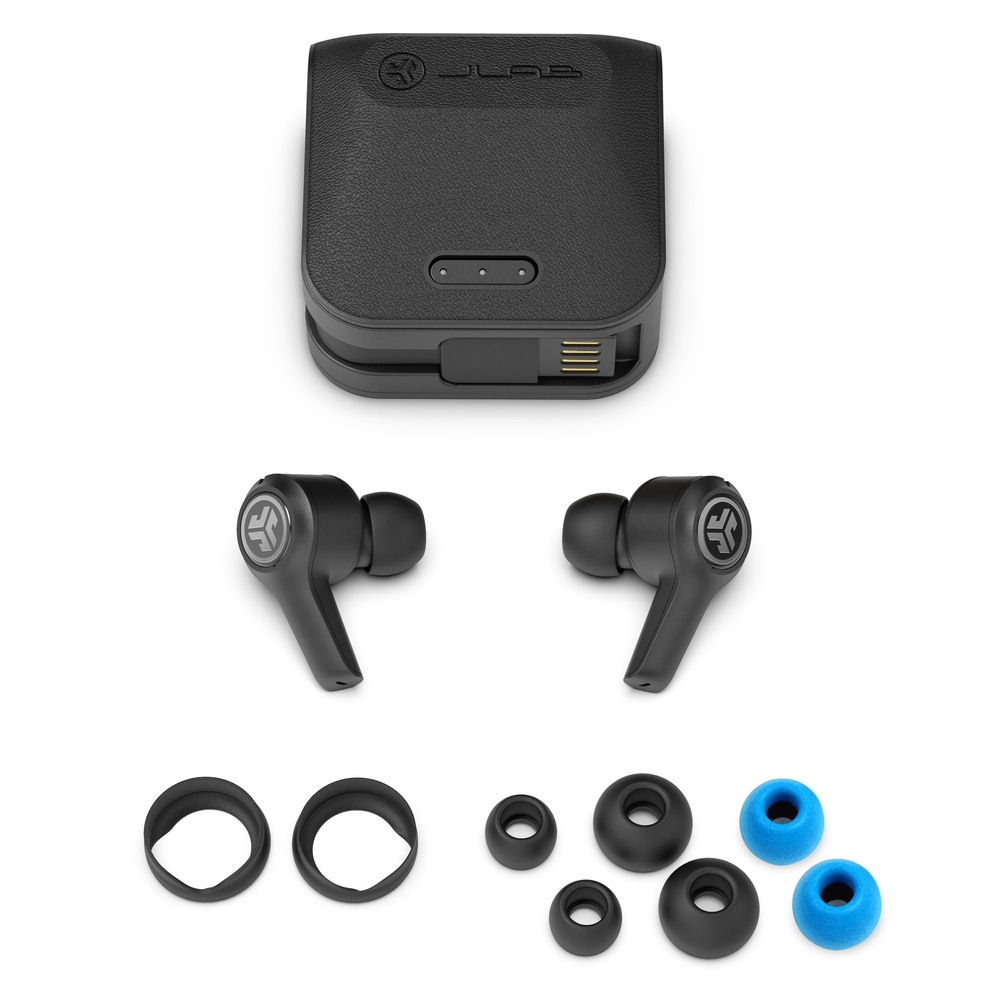 Sluchátka JLab JBuds Air Executive True Wireless černá