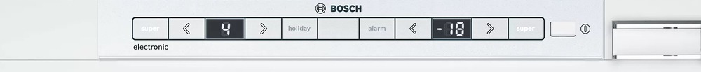 Chladnička s mrazničkou Bosch Serie 6 KIS86AFE0 bílá