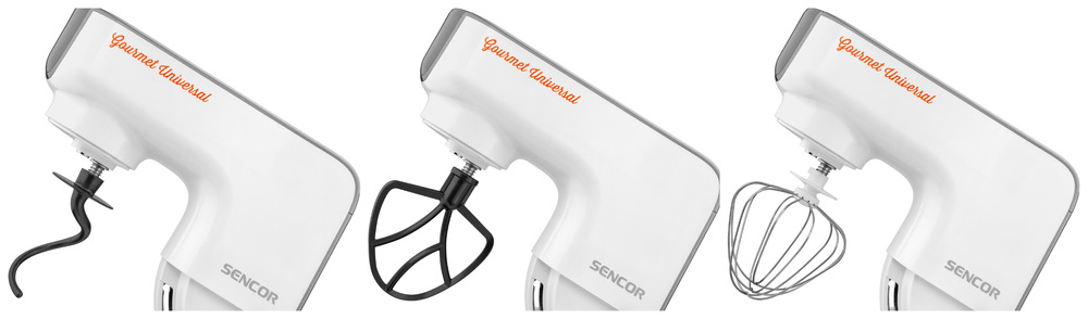 Kuchyňský robot Sencor STM 3700WH šedý/bílý