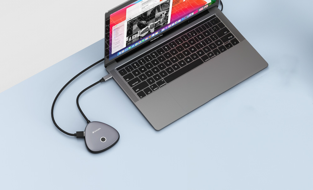 Adaptér Verbatim Share my Screen WDA-02, USB-C, 4K Adaptér Verbatim Share my Screen WDA-02, USB-C, 4K