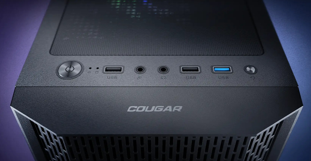 Cougar MX110 RGB nadchne RGB podsvícením i praktickým čelním panelem