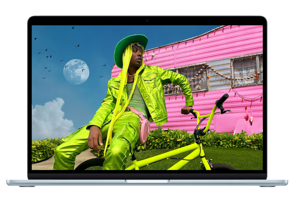 Notebook Apple MacBook Air 13" M5 10× CPU 10× GPU, 24 GB, 1 TB - blankytně modrý CZ Apple MacBook Air zaujme i nádherným Liquid Retina displejem