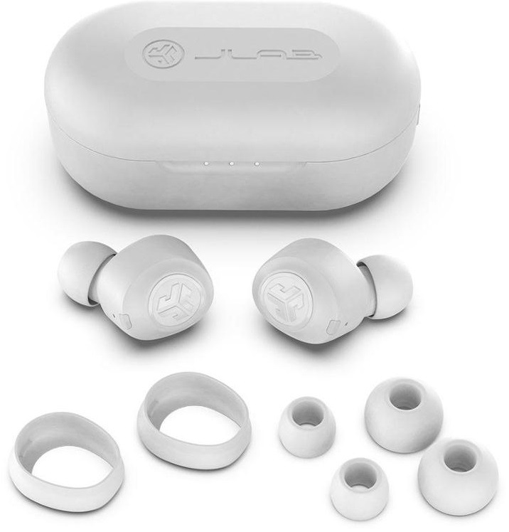 Sluchátka JLab JBuds Air True Wireless Earbuds bílá JLab JBuds Air True Wireless Earbuds