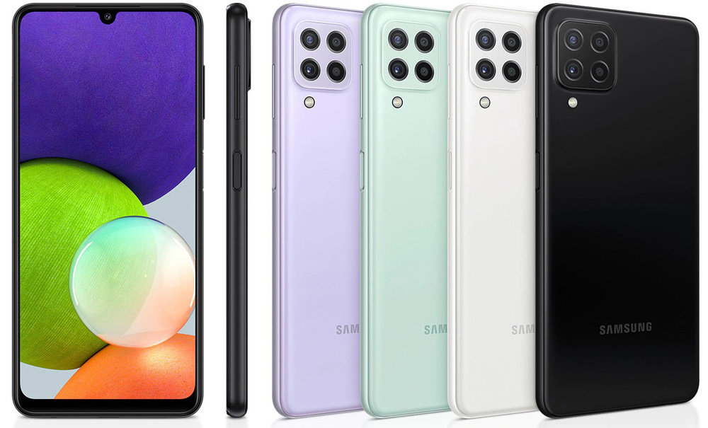 Mobilní telefon Samsung Galaxy A22 64 GB bílý
