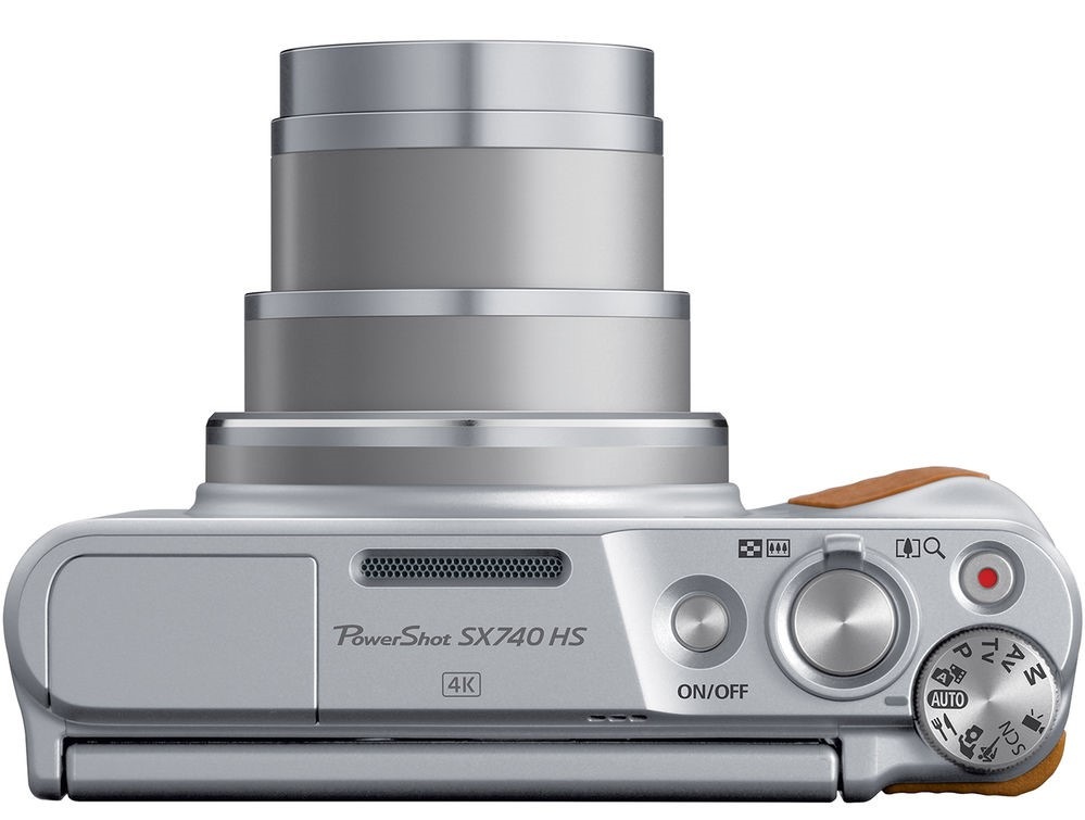 Digitální fotoaparát Canon PowerShot SX740 HS, TRAVEL KIT stříbrný