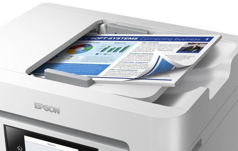 Tiskárna multifunkční Epson WorkForce Pro WF-C4810DTWF bílá Tiskárna multifunkční Epson WorkForce Pro WF-C4810DTWF bílá