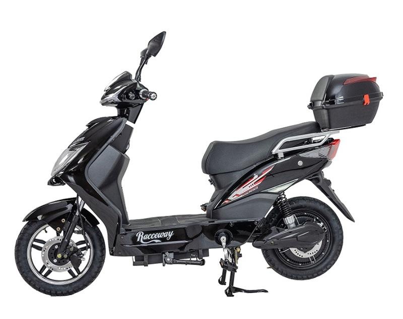 Elektroskútr RACCEWAY E-FICHTL 20Ah černý Elektroskútr RACCEWAY E-FICHTL 20Ah černý