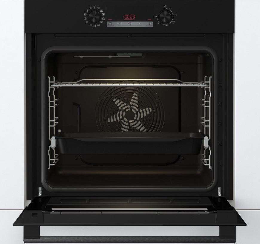 Vestavná trouba Mora VT544DB, černá, objem 77 litrů