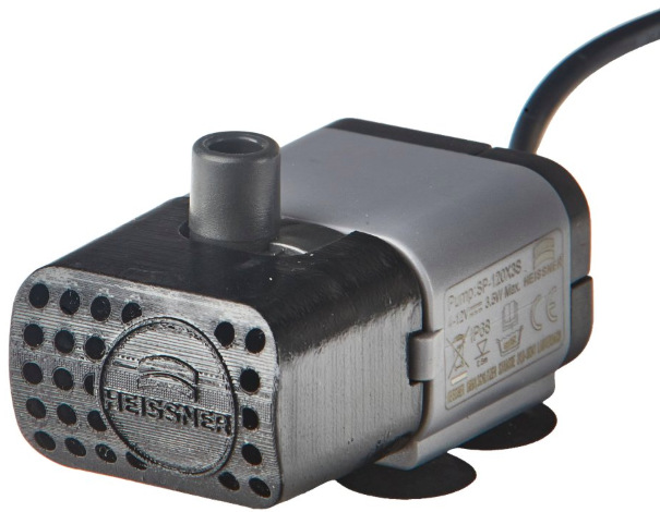 Fontána HEISSNER SP150-00 černá Fontána pro jezírka Heissner SP150-00 150 l/h solar