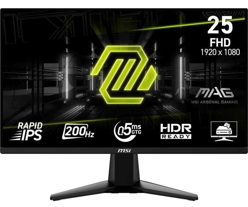 Herní monitor MSI MAG 255F E20 černý