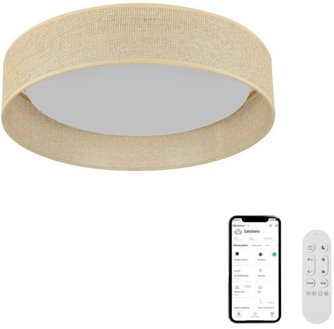 Stropní svítidlo IMMAX NEO LITE LONA s výkonem 36W a volbou teploty chromatičnosti