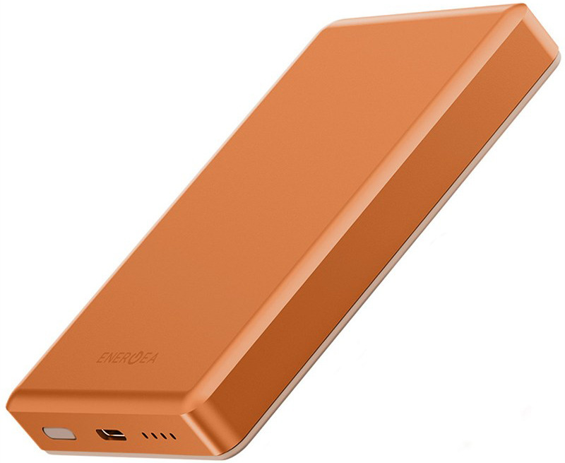 Powerbanka Energea AluPac 10K MagSafe 10000 mAh - oranžová
