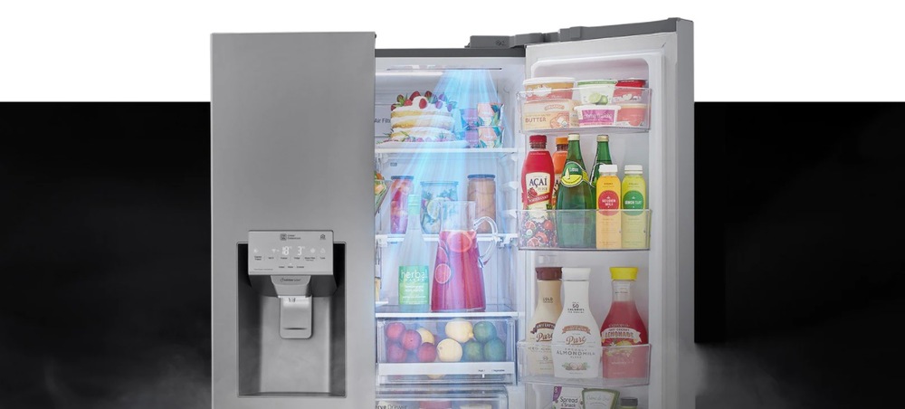 Americká lednice LG GSJ760PZZE stříbrná door_cooling_lg