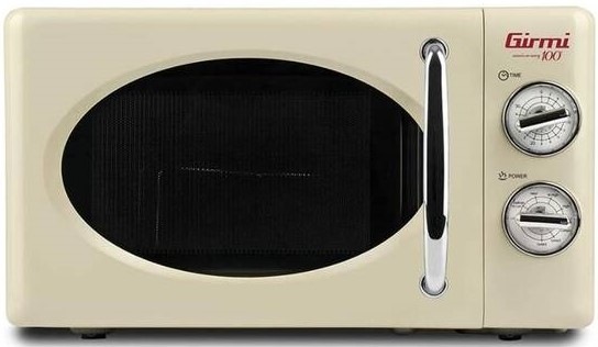 Mikrovlnná trouba Girmi Retro FM2105 krémová
