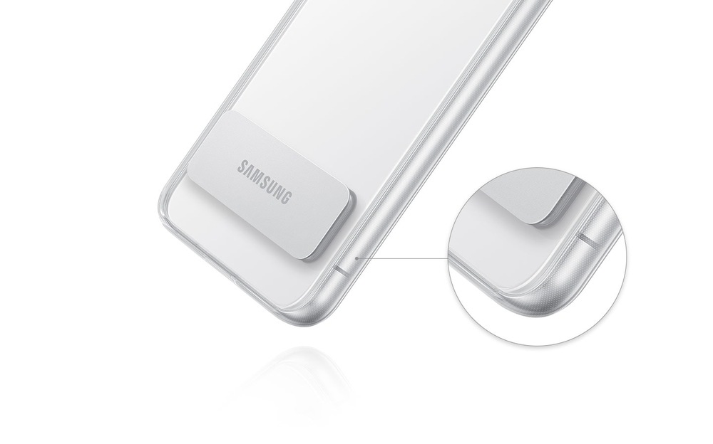 Kryt na mobil Samsung Clear Standing na Galaxy S22 průhledný Kryt na mobil Samsung Clear Standing na Galaxy S22 průhledný