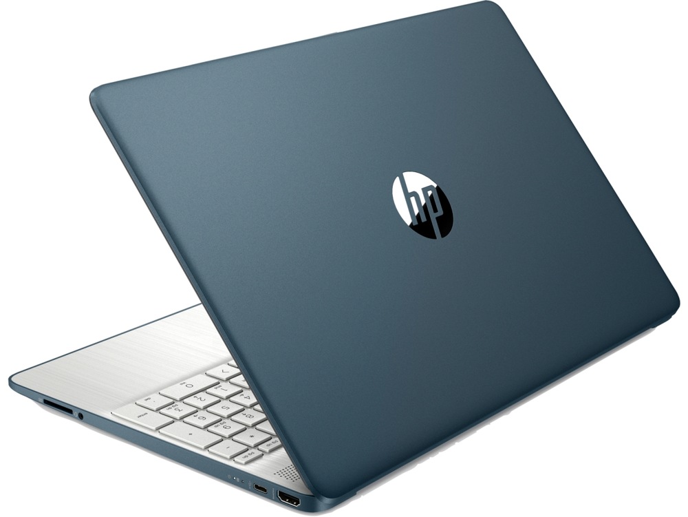Notebook HP 15s-fq5682nc stříbrný/modrý Notebook HP 15s-fq5682nc stříbrný/modrý