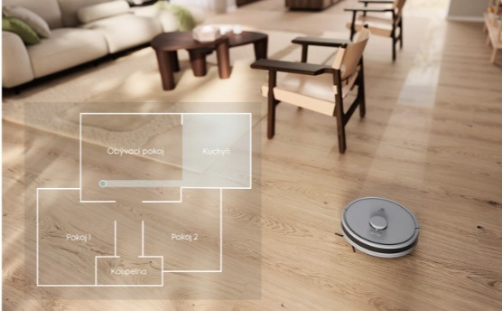 Robotický vysavač Electrolux ER71UW2UG šedý