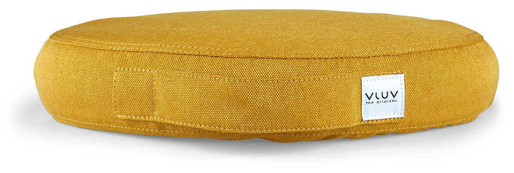 Balanční podsedák VLUV Pil&Ped Leiv 36 cm Mustard - žlutý