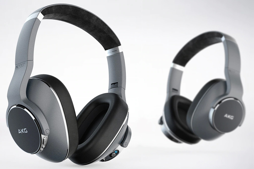 Sluchátka AKG N700NC stříbrná