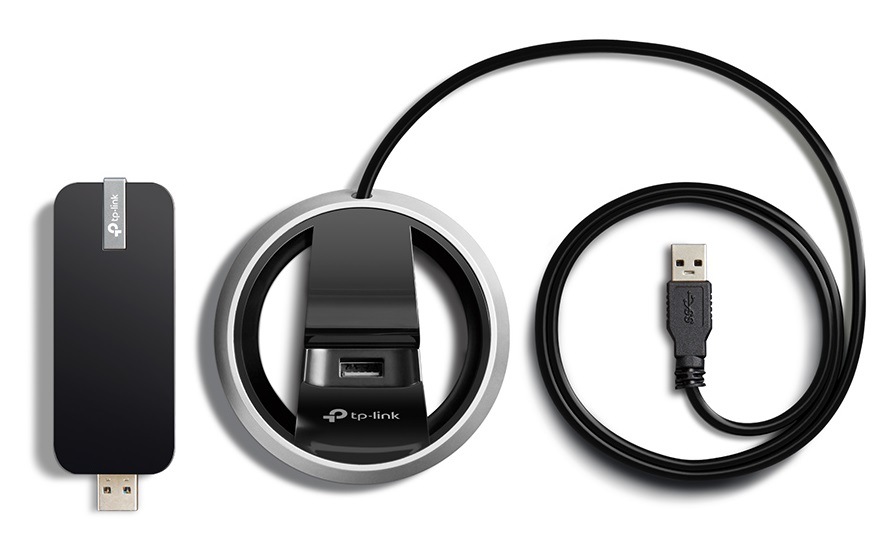 Wi-Fi adaptér TP-Link T9UH AC1900 černý