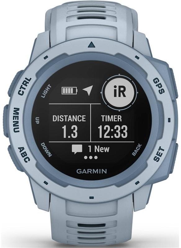 Chytré hodinky Garmin Instinct Light Blue Optic