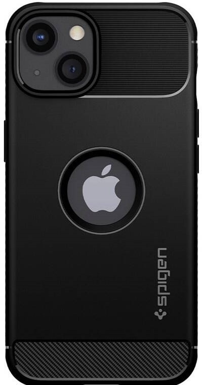 Kryt na mobil Spigen Rugged Armor na Apple iPhone 13 mini černý