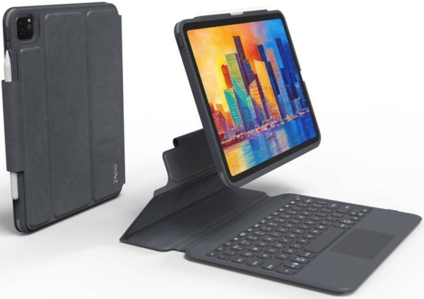 Pouzdro na tablet s klávesnicí ZAGG Pro Keys s trackpadem na Apple iPad Pro 11“ (2021)/iPad Air 10,9“ (Air 4) EN černé ZAGG Pro Keys na Apple iPad Pro 11" (2021) / iPad Air 10,9" (Air 4) EN, černá