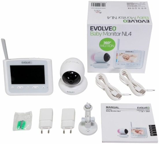 Dětská elektronická chůva Evolveo NL4 Evolveo NL4