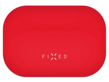 Pouzdro FIXED Silky pro Apple AirPods Pro červené