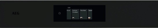 Vestavné espresso AEG TC8NK7T černý Vestavné espresso AEG TC8NK7T černý