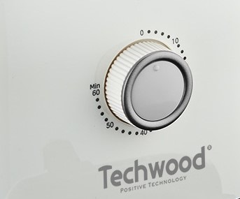 Fritéza horkovzdušná Techwood TFR2550SH bílá Ovládání fritézy Techwood TFR2550SH