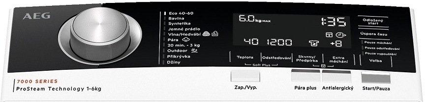 Pračka AEG ProSteam® 7000 LTR7C563C bílá