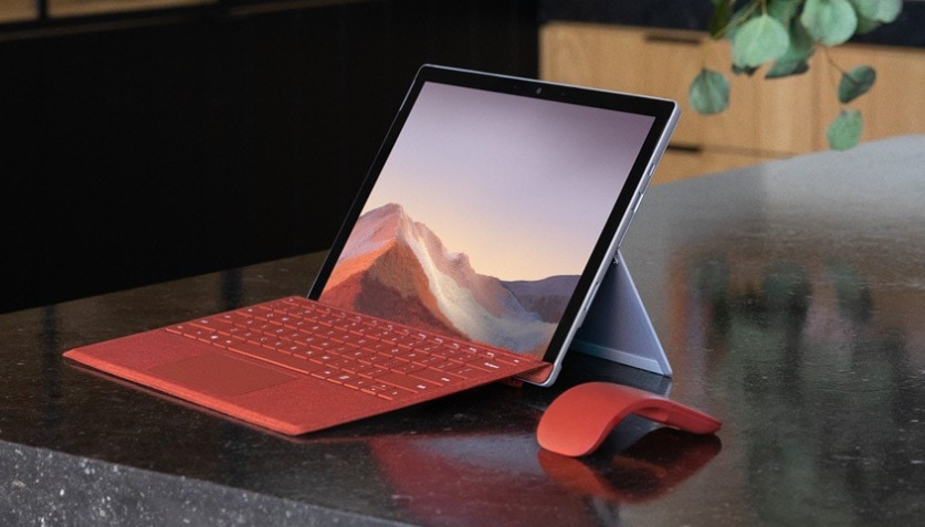 Notebook Microsoft Surface Pro 7 stříbrný Notebook Microsoft Surface Pro 7 stříbrný