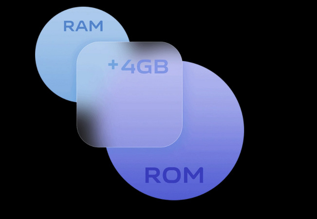 Mobilní telefon vivo Y76 5G 8 GB / 128 GB - Cosmic Aurora