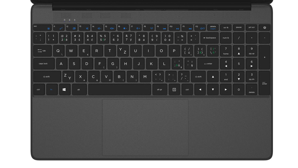 Notebook Umax VisionBook N15R šedý Notebook Umax VisionBook N15R šedý