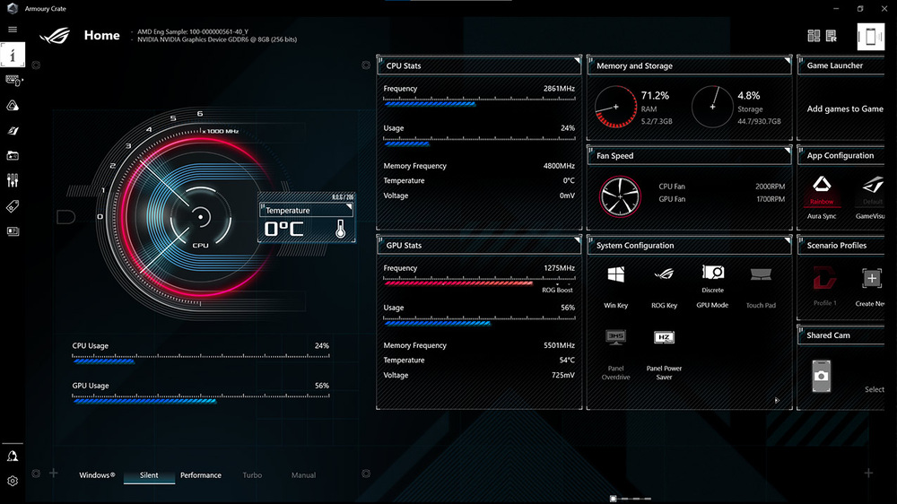 Notebook Asus ROG Zephyrus G15 bílý Notebook Asus ROG Zephyrus G15 bílý