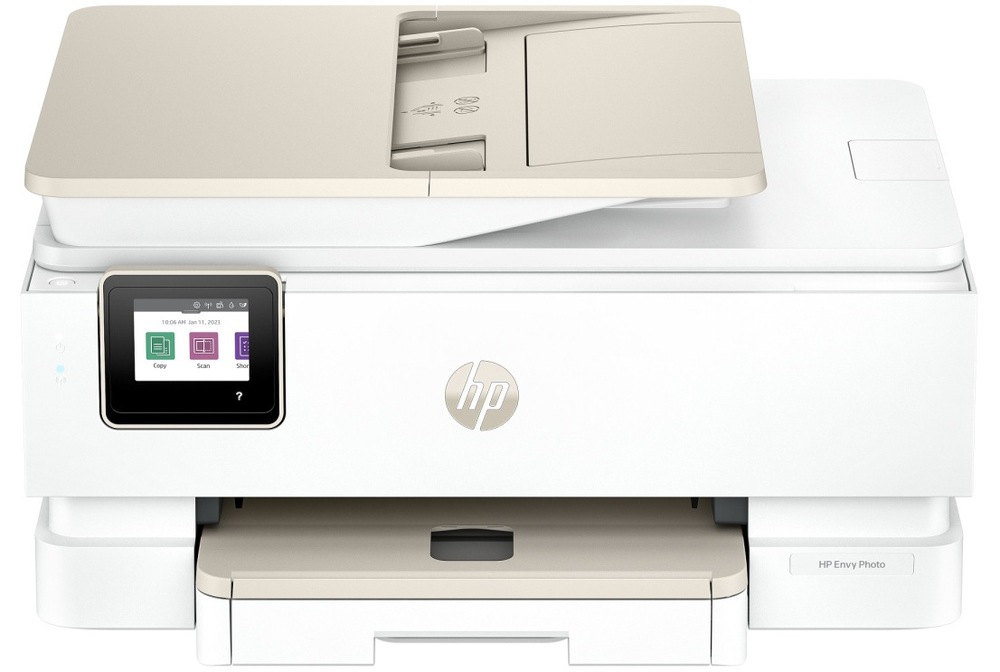 Tiskárna multifunkční HP ENVY Photo 7930, služba HP Instant Ink bílá Tiskárna multifunkční HP ENVY Photo 7930 z čelní strany