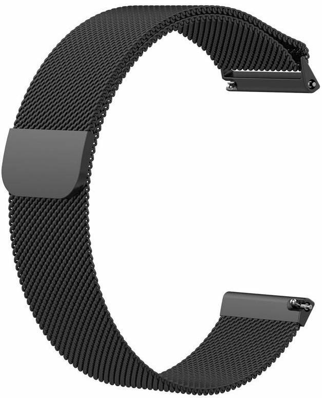 Řemínek RhinoTech univerzální milánský tah Quick Release 22mm černý