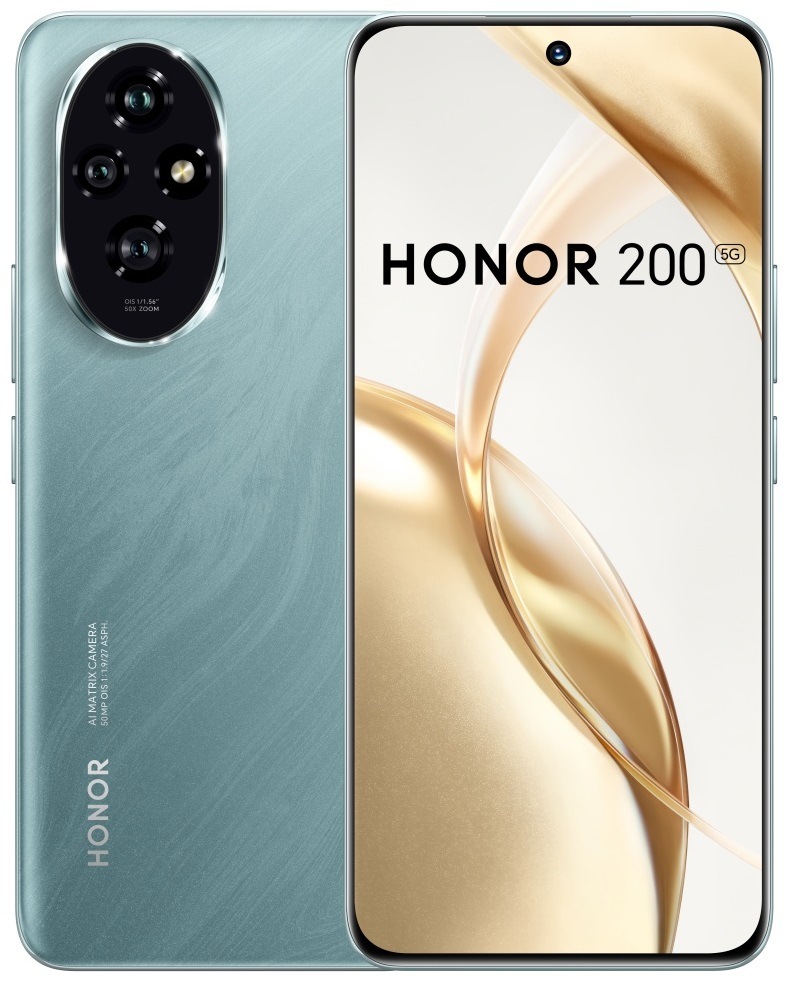 Mobilní telefon HONOR 200 5G 8 GB / 256 GB zelený