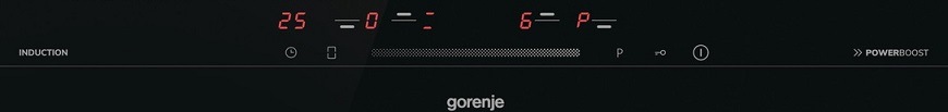 Varná deska Gorenje ISC645BSC, černá, dotykový posuvný panel