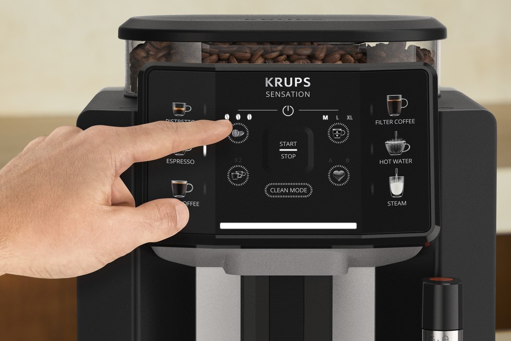 Plnoautomatický kávovar Krups EA910A10 Sensation