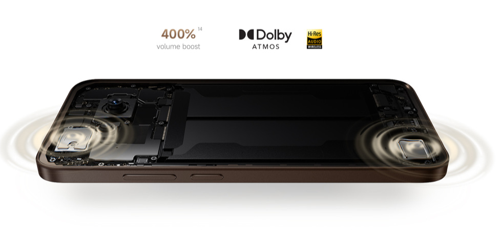 Mobilní telefon Xiaomi Redmi Note 15 Pro 5G 8 GB / 512 GB modrý U Xiaomi Redmi Note 15 Pro 5G se můžete těšit také na stereo zvuk